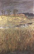 Max Klinger Landscape at the Unstrut (mk09) oil